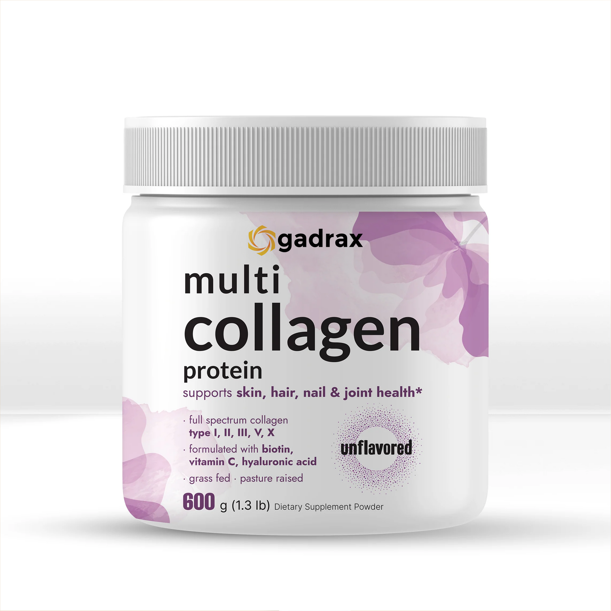 Gadrax Multi Collagen Protein Powder 600g™